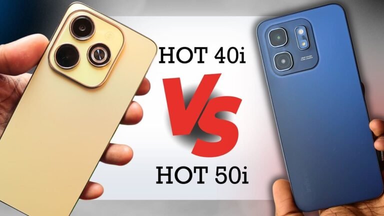 infinix hot 40i vs infinix hot 50i